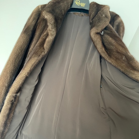 NWT Mink Fur Coat - Picture 5 of 13